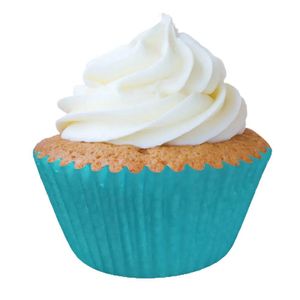 Forminha Para Cupcake Azul Claro - 45 Unidades