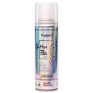 Spray De Glitter Holográfico Carnaval Cabelo Corpo - 150ml