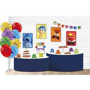 Kit Festa Divertidamente 2 Decoração Aniversário - 62 Itens