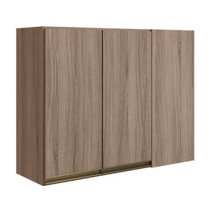 Armario Canto Reto 2p Mdf 89cm Kali 12213 Carvalho Toq Nicioli