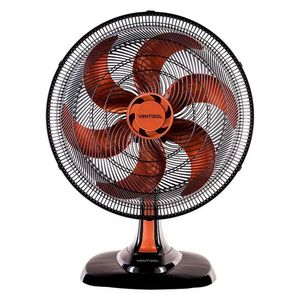 Ventilador Oscilante Mesa 50cm Turbo 6 Pás 220V Ventisol Bronze 220V