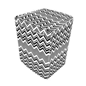Capa Maquina De Lavar Zigzag Com Abertura Superior - M