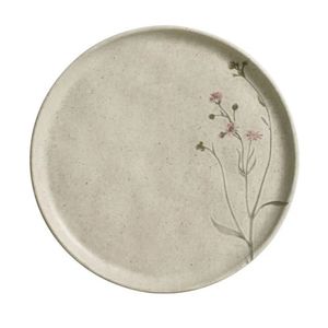 Conjunto 6 Pratos De Sobremesa Bio Stoneware Campestre 21,5cm Porto Brasil