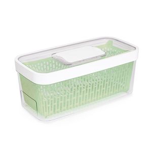 Pote Retangular Greensaver 4,7l Oxo Com Filtro De Carvão