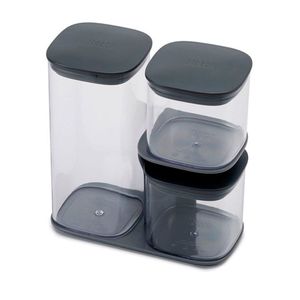 Conjunto 3 Potes Em Silicone Podium Joseph & Joseph