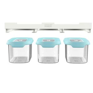 Conjunto 3 Potes Com Organizador Cupboardstore 900ml Joseph & Joseph