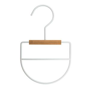 Cabide Ferreiro Para Lenços Branco Oikos