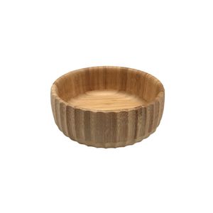 Bowl Canelado De Bambu Médio Oikos