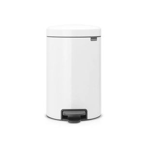 Lixeira Em Aço 12L New Icon Brabantia Branca