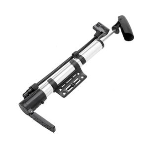 Bomba De Ar Com Suporte Encher Pneu Bicicleta, Carro, Bola, Boias, Bico Fino E Grosso