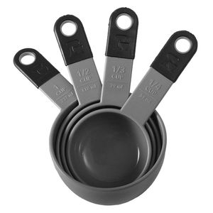 Conjunto 4 Copos De Medida Kitchenaid Cinza