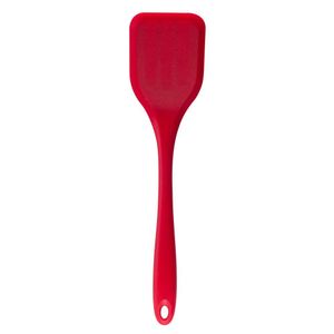 Espátula De Silicone Lisa Vermelha Oikos