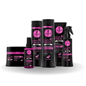 Kit Hidratação E Crescimento Cavalo Forte Hidra Haskell 300ml