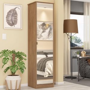 Armário Multiuso Sapateira 1 Porta Miami - Amêndola Touch Amêndola Touch
