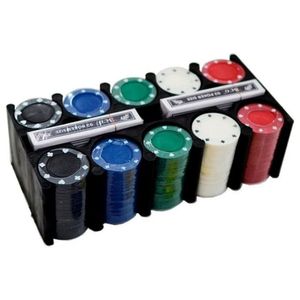 Poker Profissional Chips Jogo Com 200 Fichas