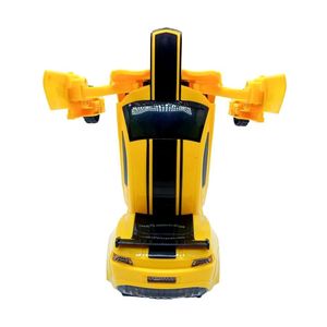 Carro Robô 2 Em 1 Musical Bate E Volta Luzes Brinquedo Infantil