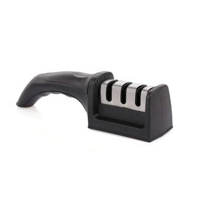 Amolador Afiador Facas Diamantado Suporte 3 Niveis De Afiar