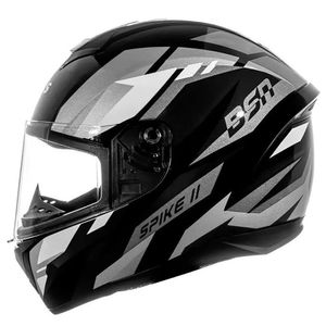 Capacete Peels Spike Ii Bsn Preto Grafite 58