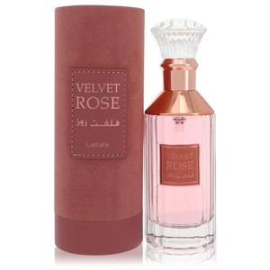 Perfume Feminino Lattafa Velvet Rose 100 Ml Eau De Parfum
