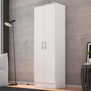 Armário Multiuso Sapateira 2 Portas Ouro Branco