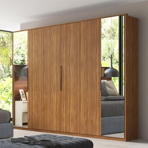 Guarda Roupa Casal 6 Portas Com Espelho E 6 Gavetas Equador