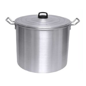 Panela Industrial Aluminio Grosso Panelão Alto 40 Litros