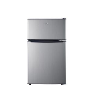 Frigobar Refrigerador Compacto HQ Defrost 90 Litros Preto/Inox HQ-90RDF 220V