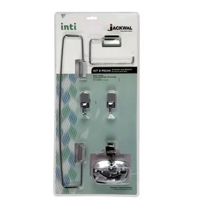 Kit Acessorios Para Banheiro Inti Com 5 Pecas - Jackwal