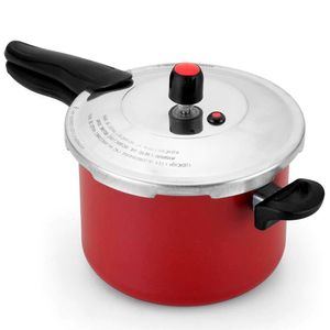 Panela De Pressão Antiaderente Premium Com Fechamento Externo 4,5l: Resistente, Durável, Segura E Eficiente