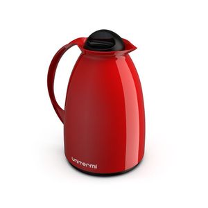 Garrafa Térmica Vermelha Unitermi Café Florença 650ml Mantenha Seu Café Quente Por Horas!
