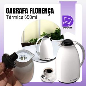 Garrafa Térmica Florença 650ml Mantenha Seu Café Quente