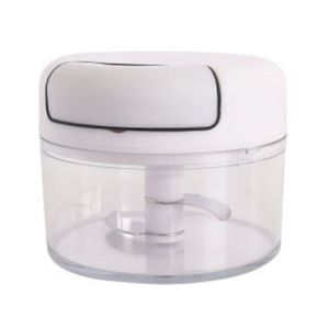 Mini Processador Triturador Manual De Alho Com 2 Lâminas Facilite A Sua Vida Na Cozinha Com Este Prático Utensílio