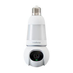 Câmera De Segurança Lâmpada Wi-fi Intelbras 360° 3 Mp | Im6 Full Color