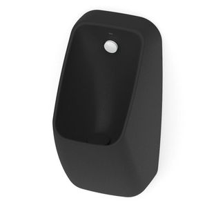 Kit Com 3 Mictório Rimless Com Entrada Traseira Proton Square Roca Matte Black