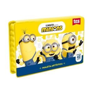 Maleta Artistica Minions 42pcs