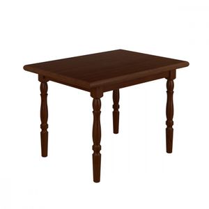 Mesa De Jantar Madeira E Mdp 125x80cm Castanho Piratini Castanho
