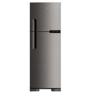 Refrigerador geladeira Brastemp 2 Portas Frost Free 37L Inox 110V BRM44HK