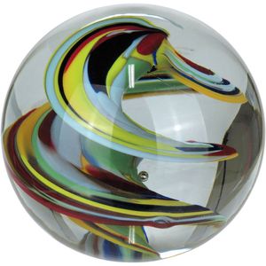 Esfera Decorativa Enfeite Home&co Vidro 10x10x10cm Multicolorido
