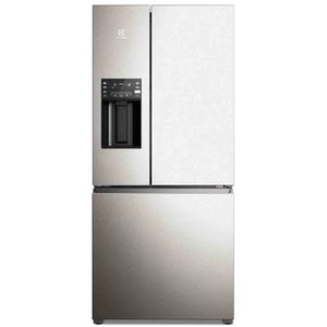 Geladeira Electrolux Multidoor Efficient Frost Free Com Tecnologia Inverter E Dispenser De água E Gelo 540 L Inox IM8IS