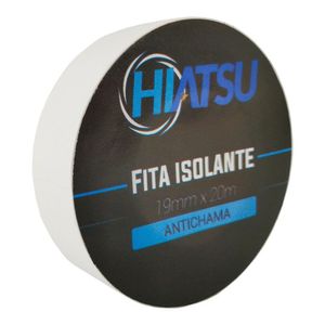 Fita Isolante Antichama 0,13mm X 19mm X 20m Cor Brancahiatsu 10 Unidades
