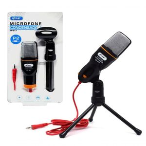 Microfone Condensador De Mesa Com Tripé Ajustável Kp-917