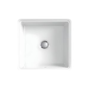 Cuba Para Banheiro Kohler Vox Petit De Embutir Quadrada 40x40cm Branca 28635br-0