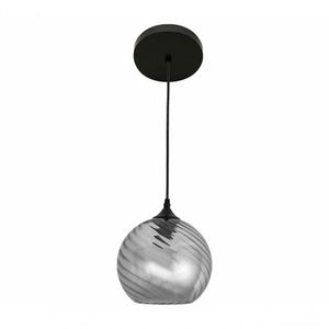 Pendente Globe Wave 2019 Fume E27 G Light