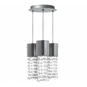 Pendente Cristal Fall Cromado 3xgu10 G Light