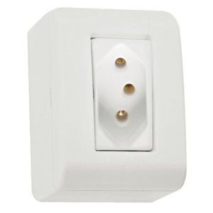 Conjunto Caixa 1 Tomada 2p + T250v/ 20a - Tramontina
