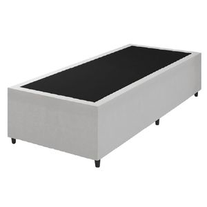Cama Box 0,79m Com 38cm De Altura Prince Branco Branco