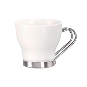 Xícara Espresso Aromateca 109ml Luigi Bormioli Branco