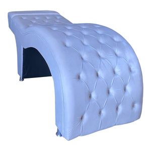Maca Estética Estofada M1 80cm Veludo Bege - In9 Decor