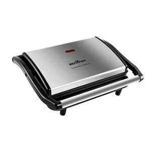 Sanduicheira Grill Britânia Press Inox BGR27I Preto - 110V
