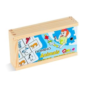 Dominó Educativo Animais Carlu Brinquedos